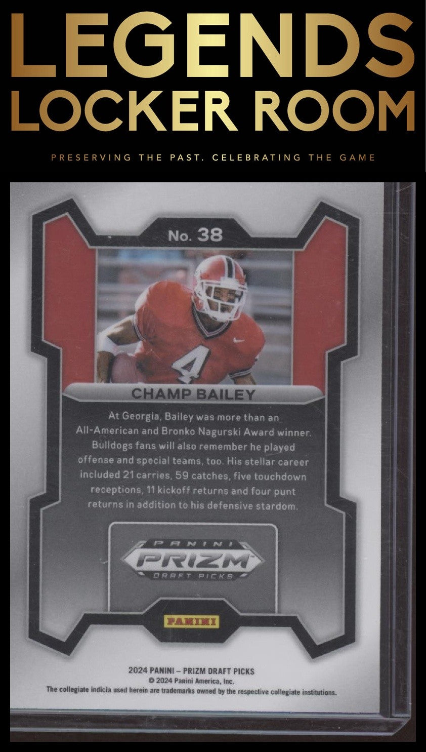 2024 Panini Prizm Draft Picks #38 Champ Bailey