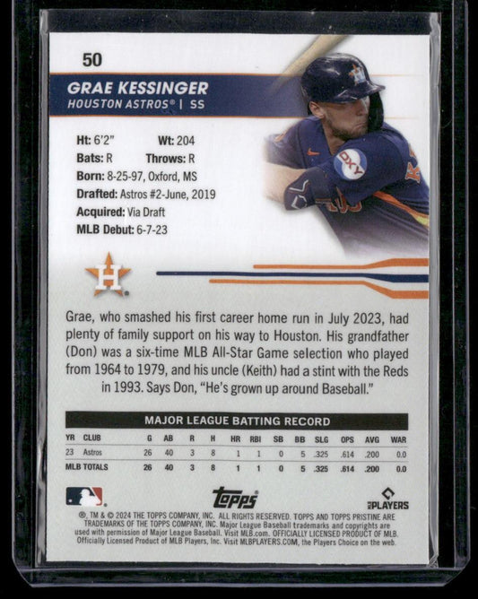 2024 Topps Pristine #50 Grae Kessinger