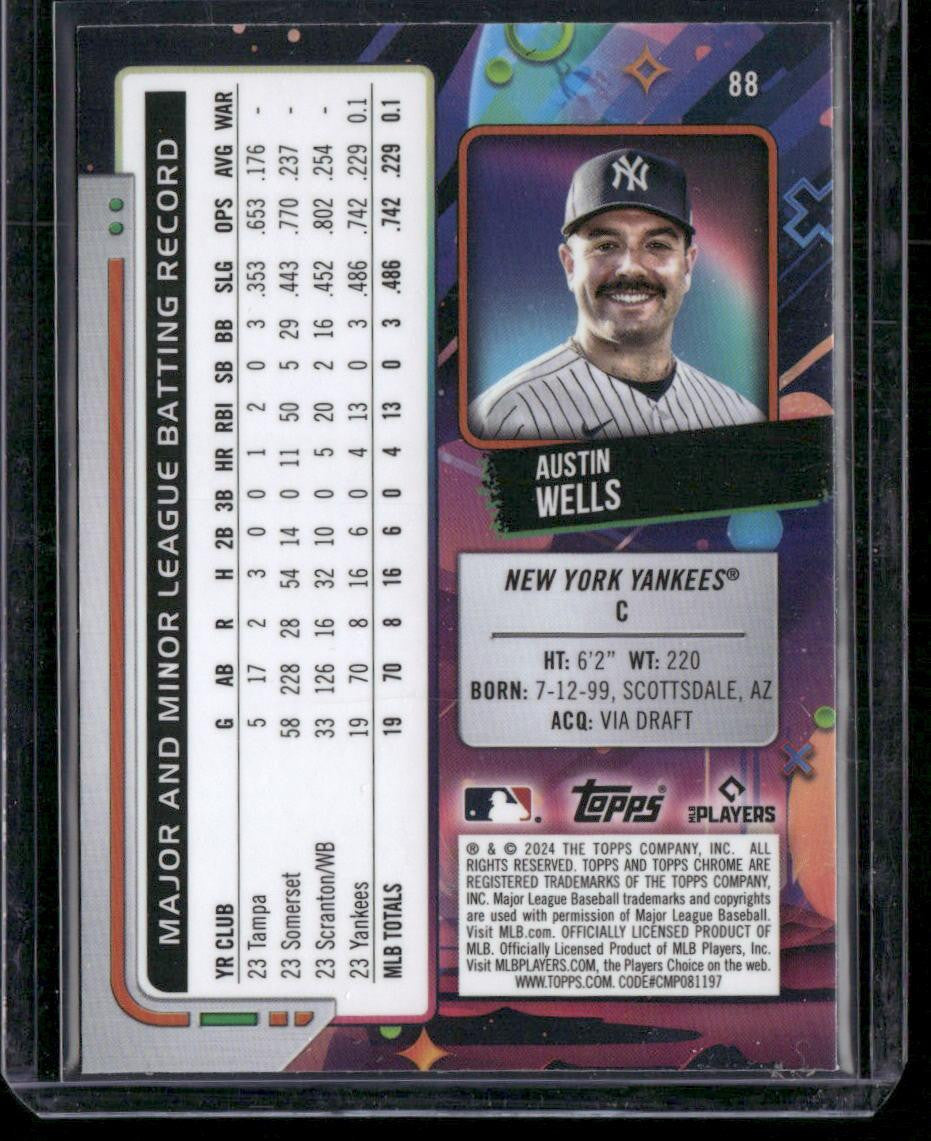 2024 Topps Chrome Cosmic #88 Austin Wells