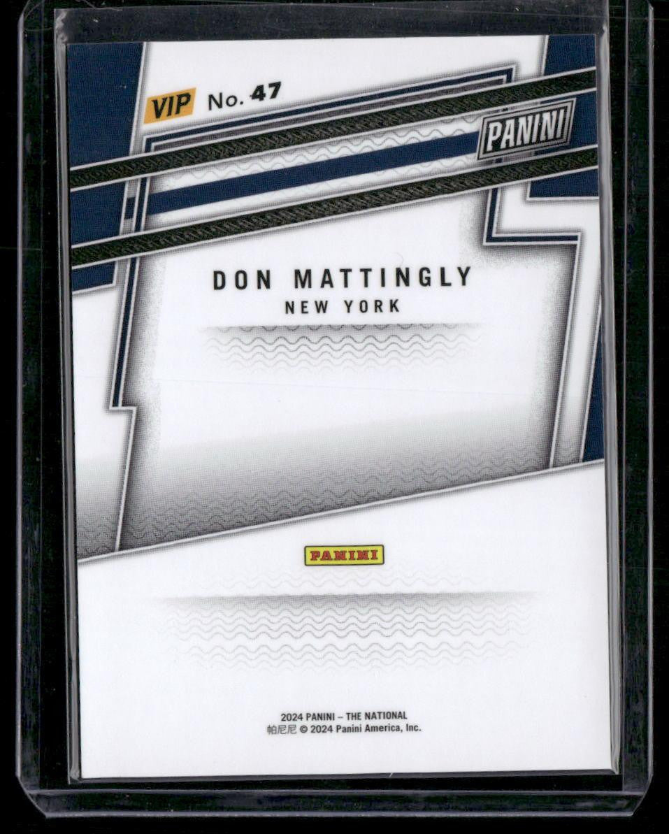 2024 Panini National Sports Collectors Convention VIP Party #47 Don Mattingly