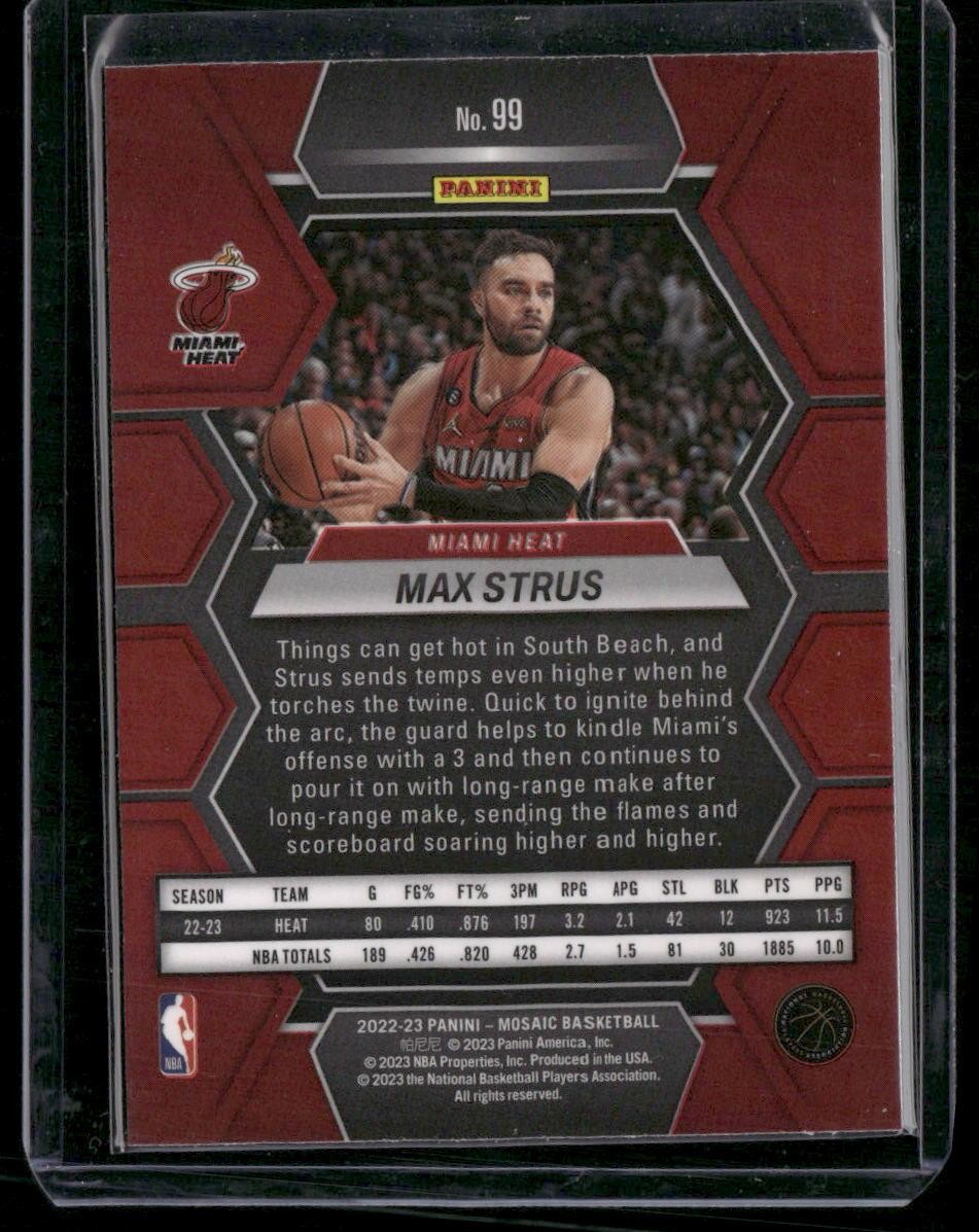 2022-23 Panini Mosaic #99 Max Strus