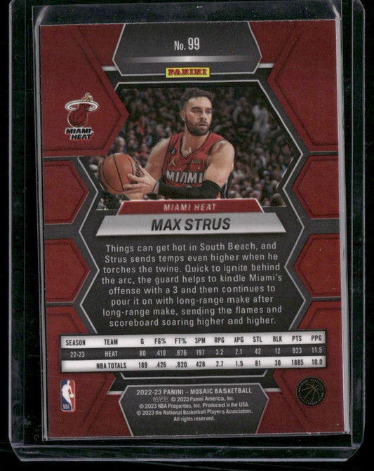 2022-23 Panini Mosaic #99 Max Strus