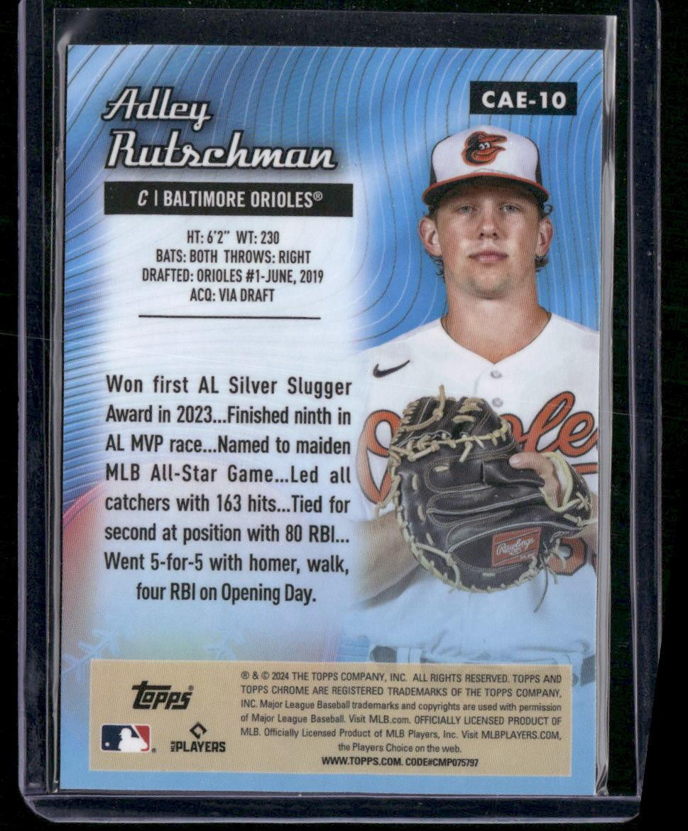 2024 Topps Chrome #CAE-10 Adley Rutschman Chrome All-Etch