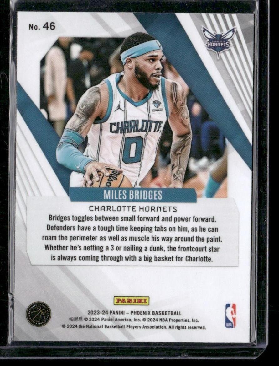 2023-24 Panini Phoenix #46 Miles Bridges