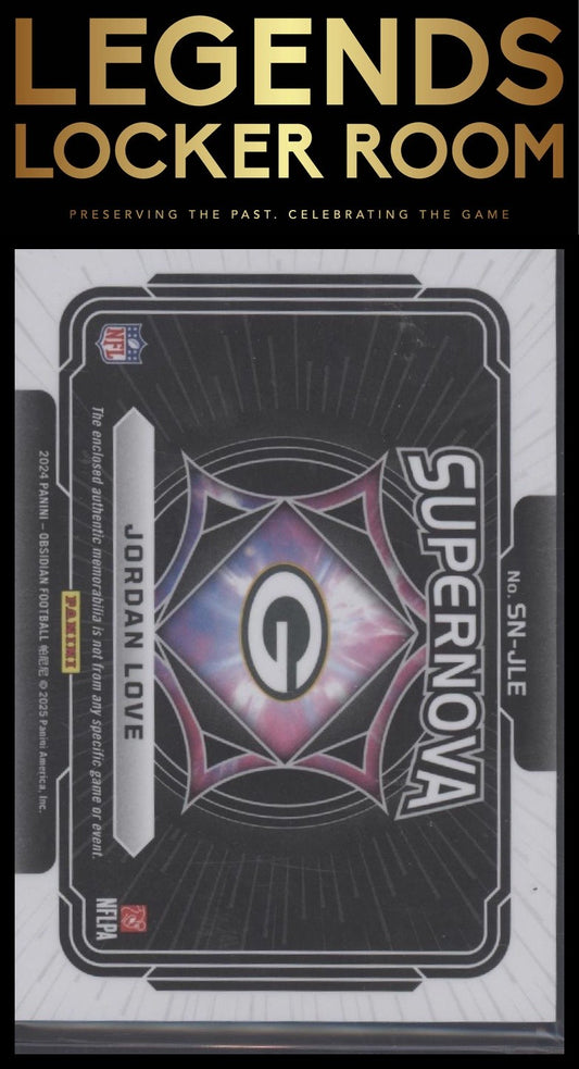 2024 Panini Obsidian - Supernova Swatches #15 Jordan Love