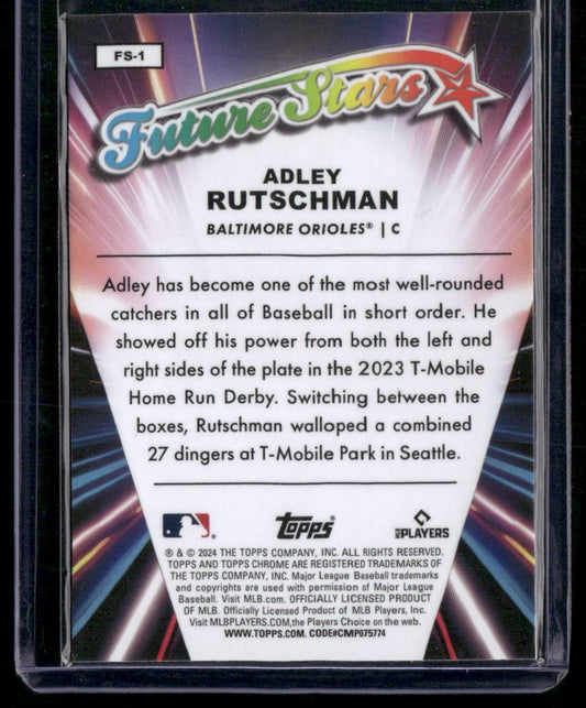 2024 Topps Chrome #FS-1 Adley Rutschman Future Stars