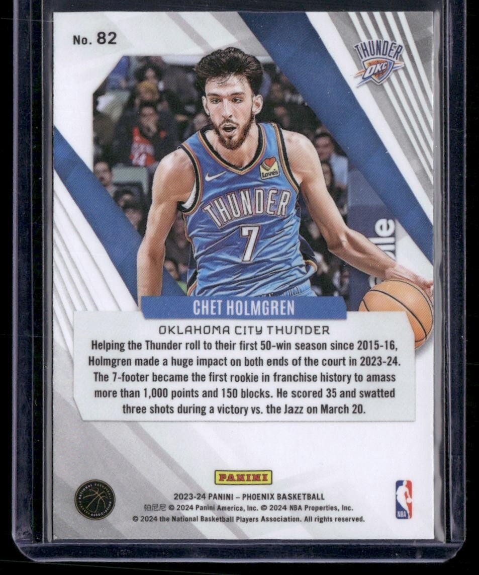 2023-24 Panini Phoenix #82 Chet Holmgren