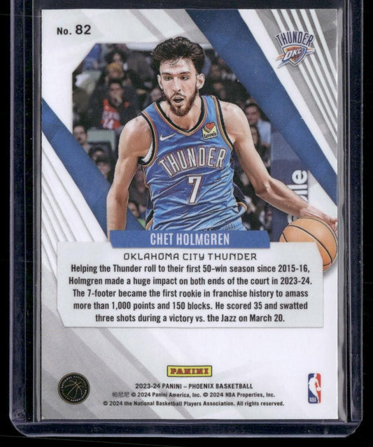 2023-24 Panini Phoenix #82 Chet Holmgren