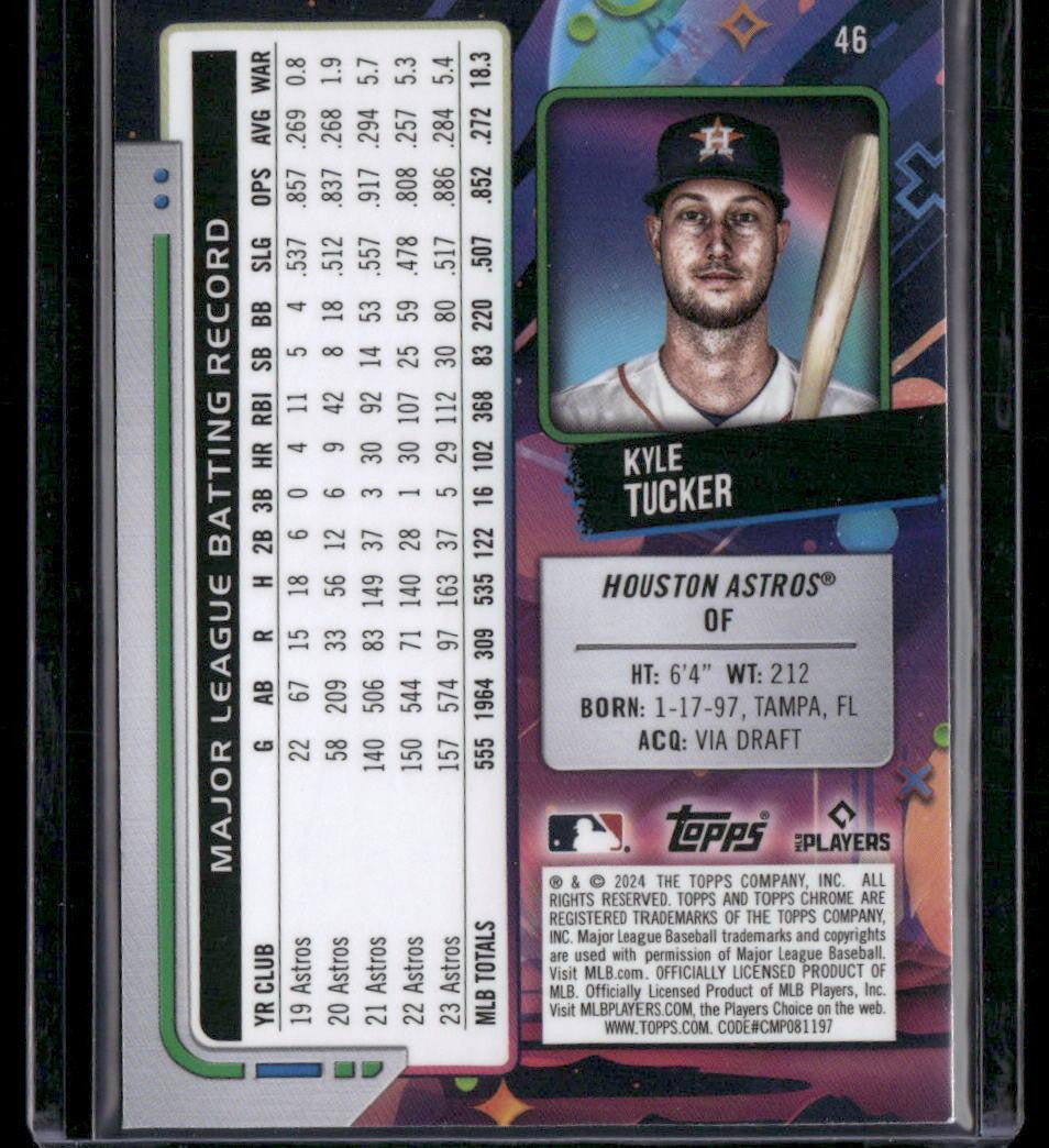 2024 Topps Chrome Cosmic #46 Kyle Tucker