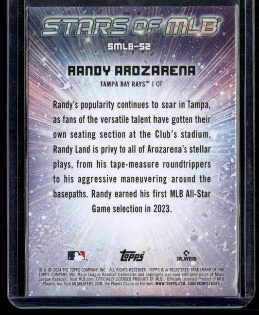 2024 Topps #SMLB-52 Randy Arozarena Stars of MLB
