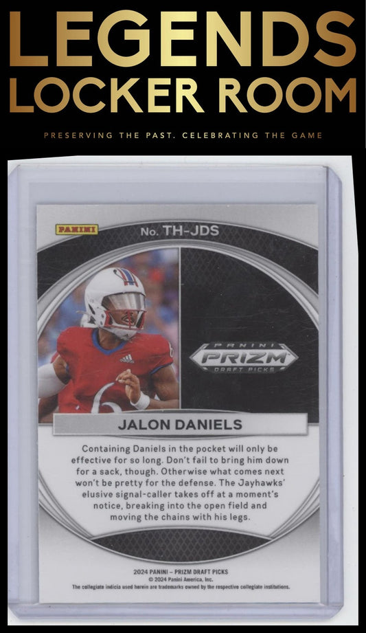 2024 Panini Prizm Draft Picks #TH-JDS Jalon Daniels Trophy Hunting