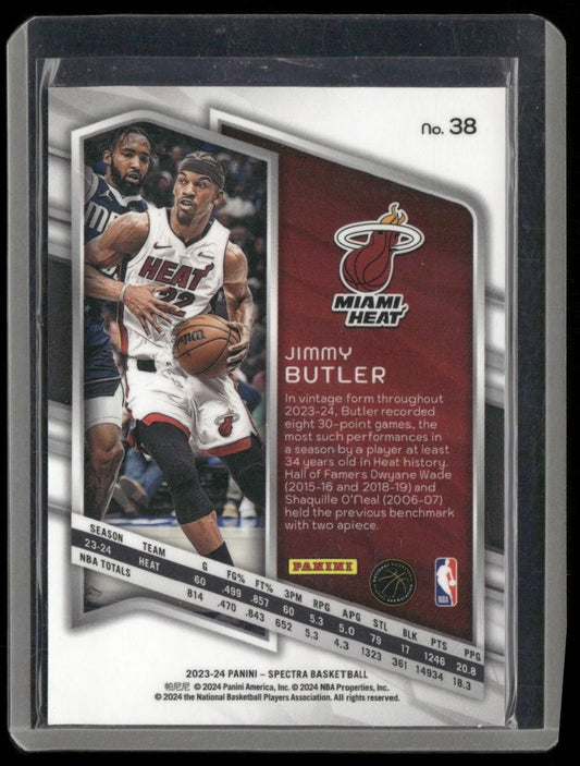 2023-24 Panini Spectra #38 Jimmy Butler
