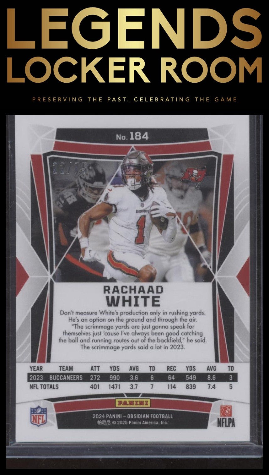 2024 Panini Obsidian Rachaad White Base Silver /75