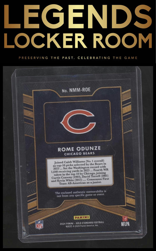 2024 Panini Gold Standard #NMM-ROE Rome Odunze Newly Minted #/499