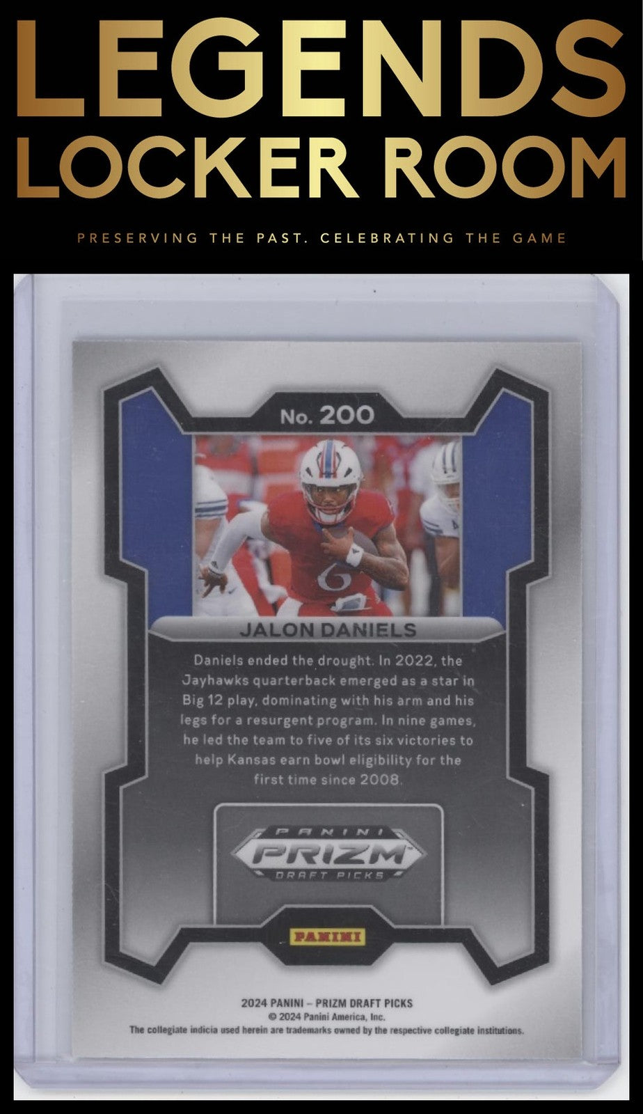2024 Panini Prizm Draft Picks #200 Jalon Daniels