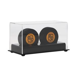 Acrylic Double Hockey Puck Display *LTD STOCK*