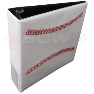 3 in. Album - Baseball Collectors Album - White