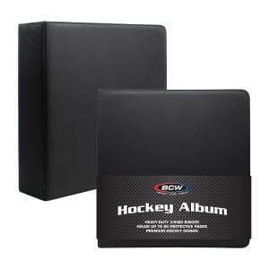 3 in. Album-Hockey Collectors-Black*LTD STOCK*