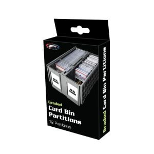 Graded Card Bin Partition - Gray *LIMITED STOCK*