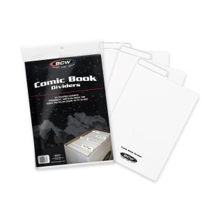 Comic Book Dividers - White