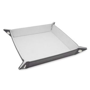 Square Dice Tray - White **LIMITED STOCK**
