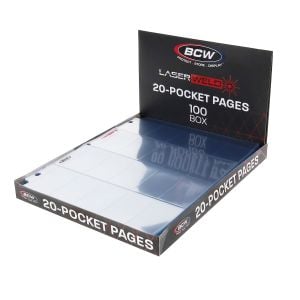 LaserWeld 20-Pocket Tobacco Page (100 CT. Box)