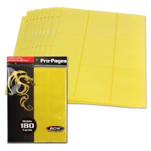 Side Loading 18-Pocket Pro Pages-Yellow LTD STOCK