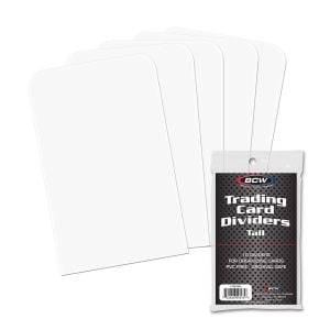 Tall Trading Card Dividers