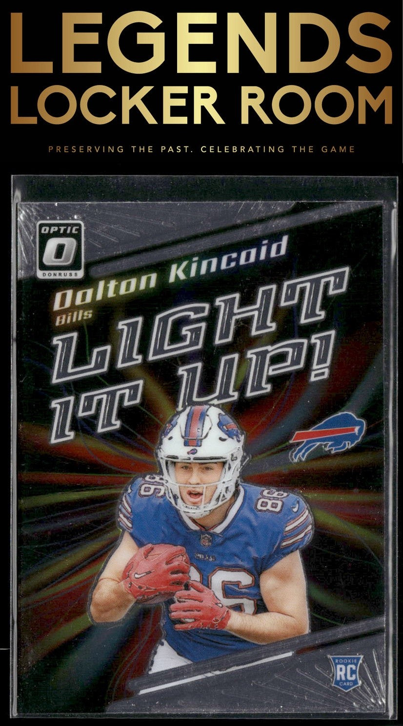 2023 Donruss Optic #LU-DK Dalton Kincaid Light It Up!