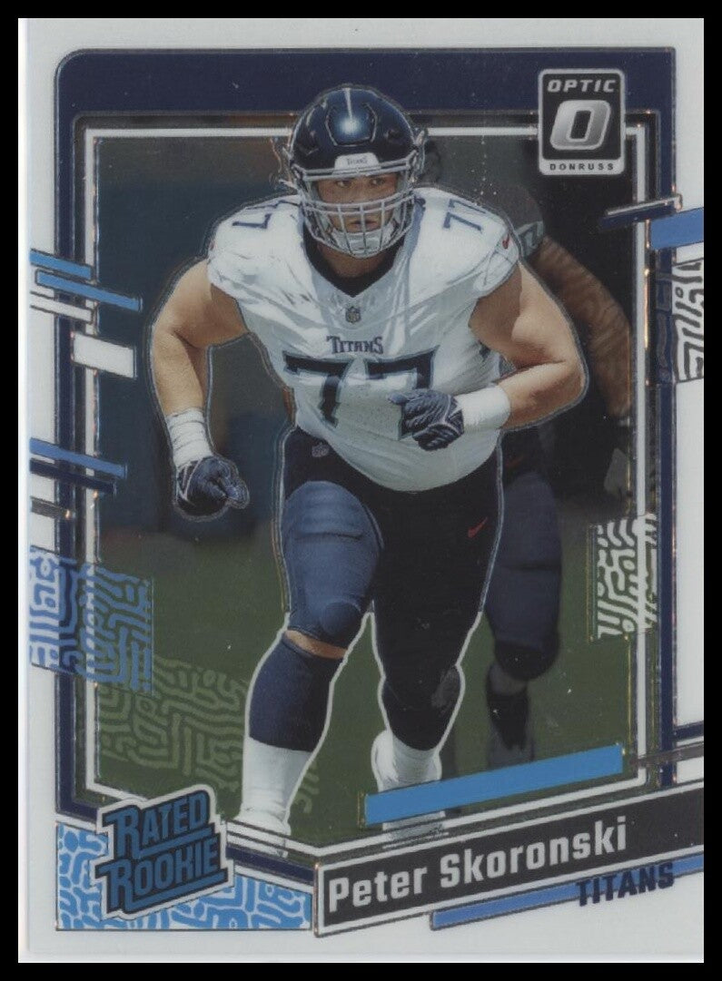 2023 Donruss Optic #296 Peter Skoronski