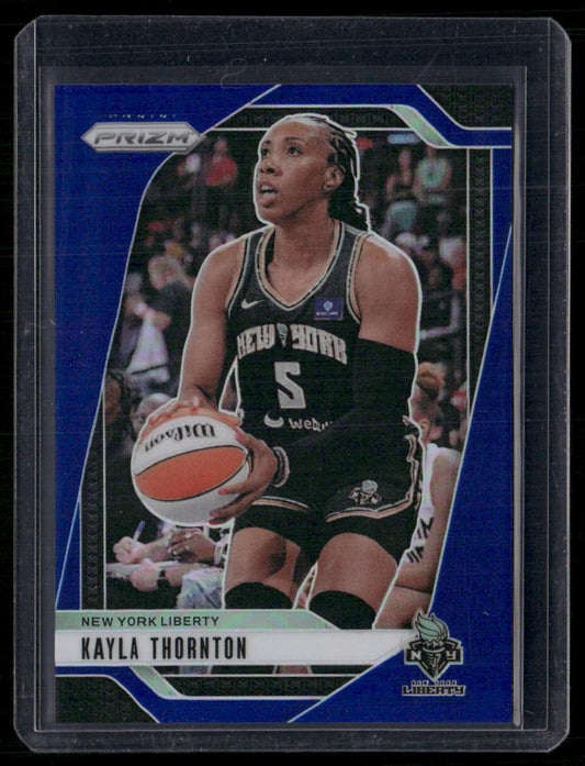 2024 Panini Prizm WNBA #90 Kayla Thornton Blue Prizms #/199