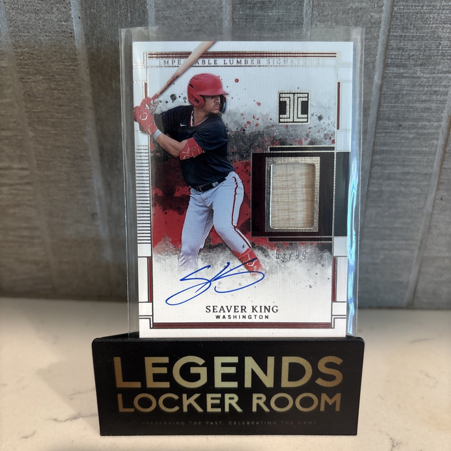 2025 Panini Impeccable Seaver King Lumber Signatures /99