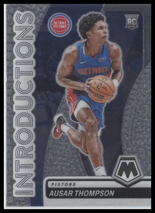2023-24 Panini Mosaic #12 Ausar Thompson Introductions