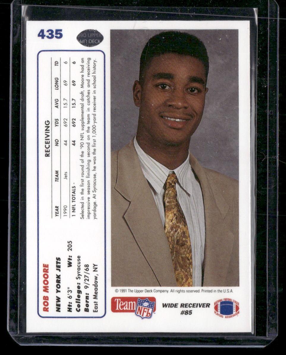 1991 Upper Deck #435 Rob Moore