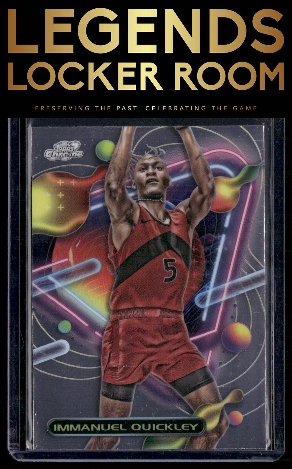 2023-24 Topps Chrome Cosmic #82 Immanuel Quickley