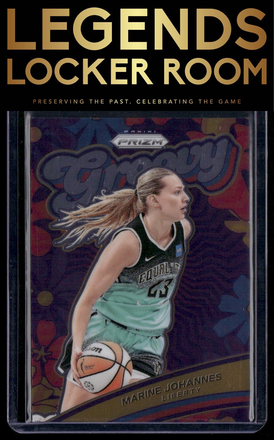 2024 Panini Prizm WNBA #15 Marine Johannes Groovy
