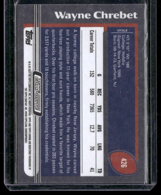 2023 Topps Composite #426 Wayne Chrebet