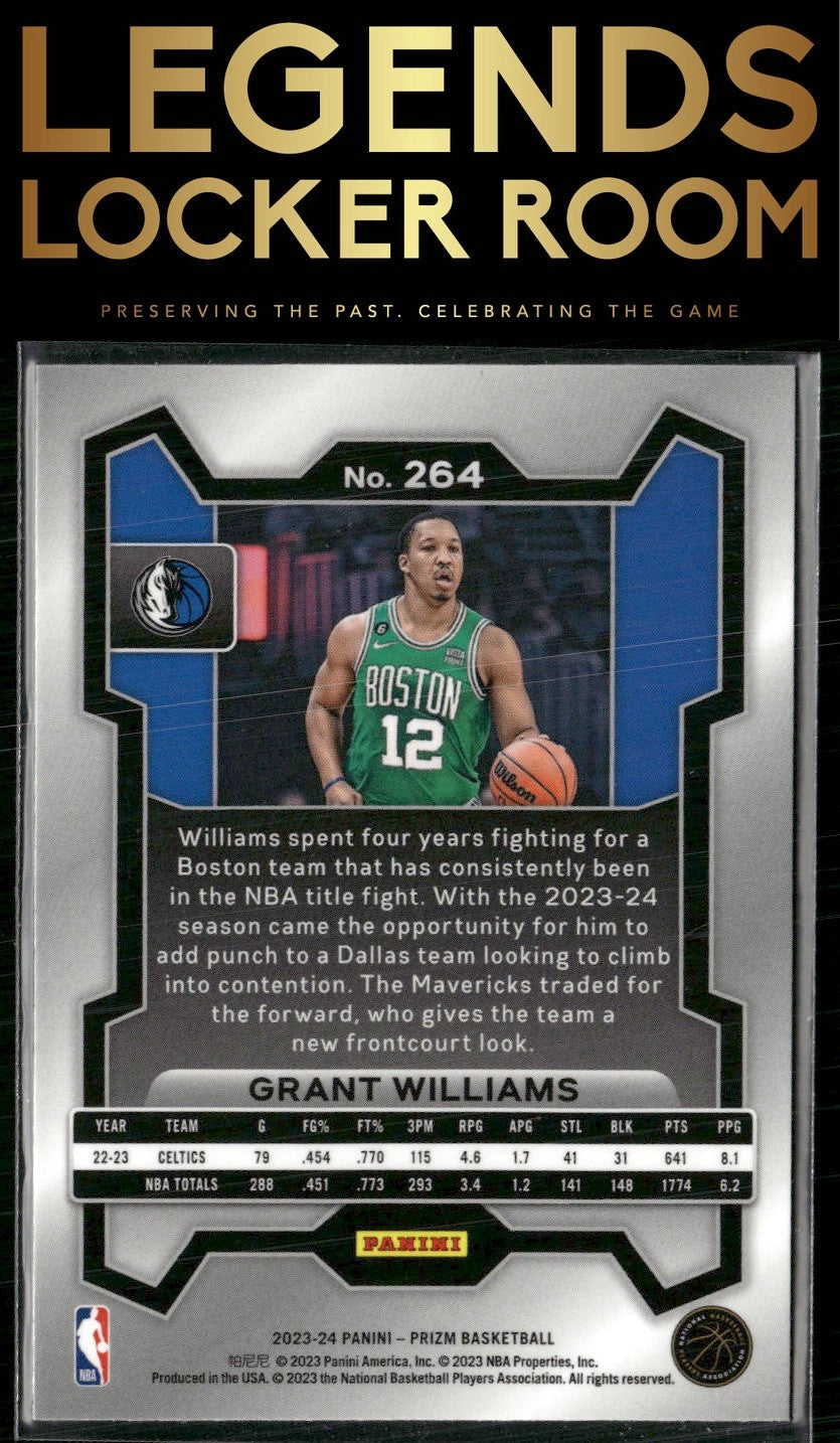2023-24 Panini Prizm #264 Grant Williams
