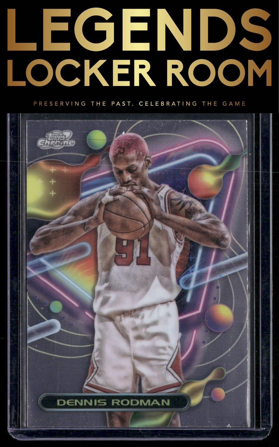 2023-24 Topps Chrome Cosmic #22 Dennis Rodman