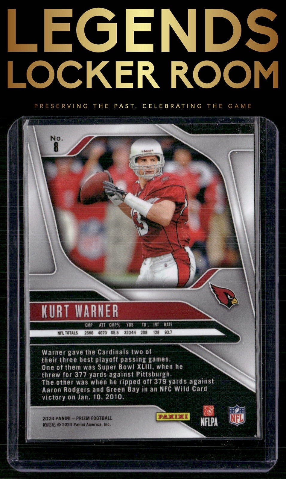 2024 Panini Prizm #8 Kurt Warner