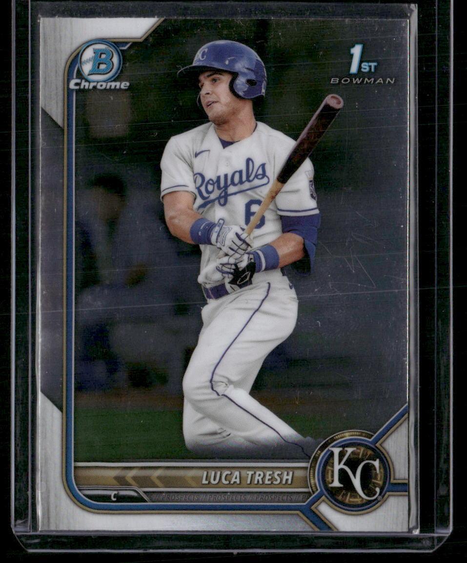 2022 Bowman #BCP-136 Luca Tresh Chrome Prospects