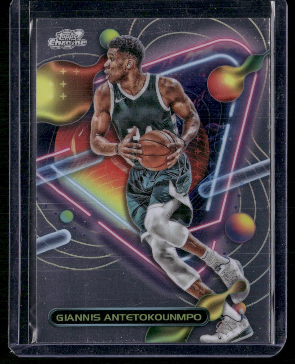 2023-24 Topps Chrome Cosmic #27 Giannis Antetokounmpo