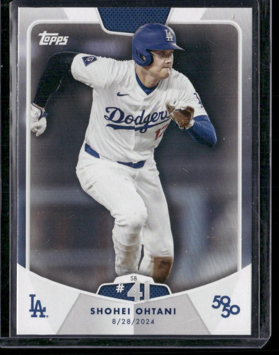 2024 Topps 50/50: Shohei Ohtani SB #41 Shohei Ohtani