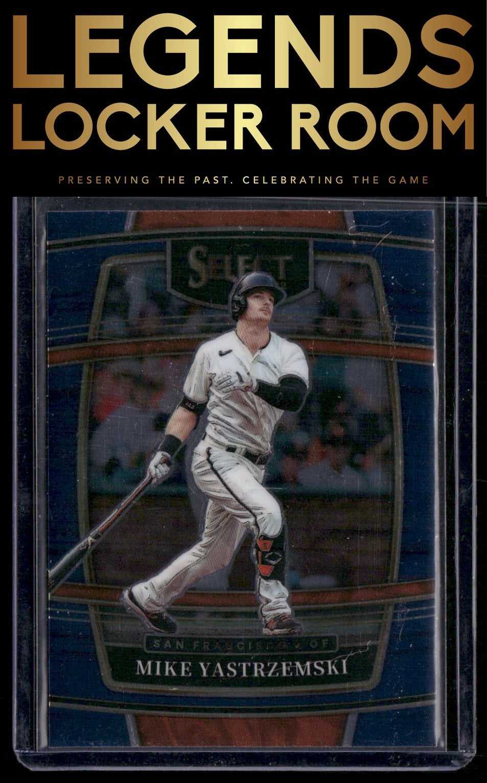 2022 Panini Select #92 Mike Yastrzemski Blue Retail Base