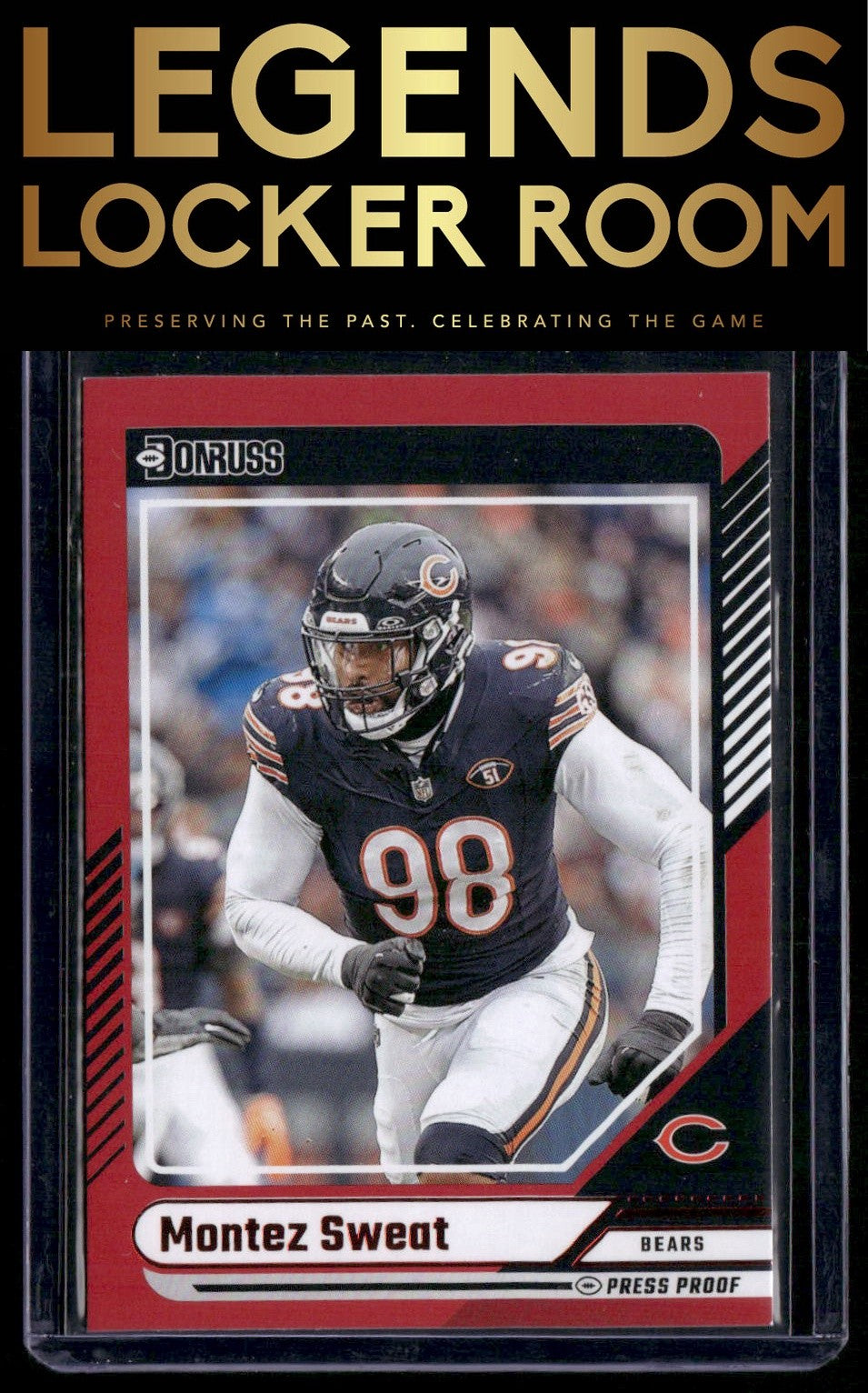 2024 Donruss #83 Montez Sweat Press Proof Red