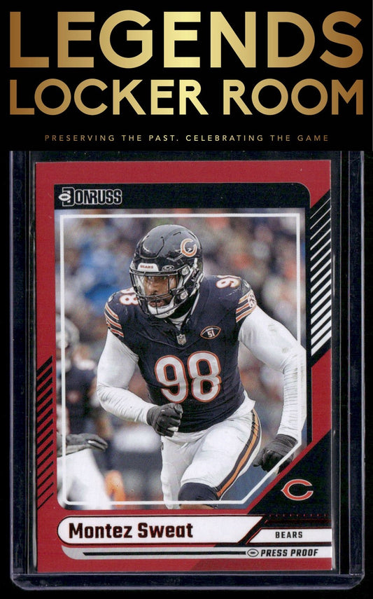 2024 Donruss #83 Montez Sweat Press Proof Red
