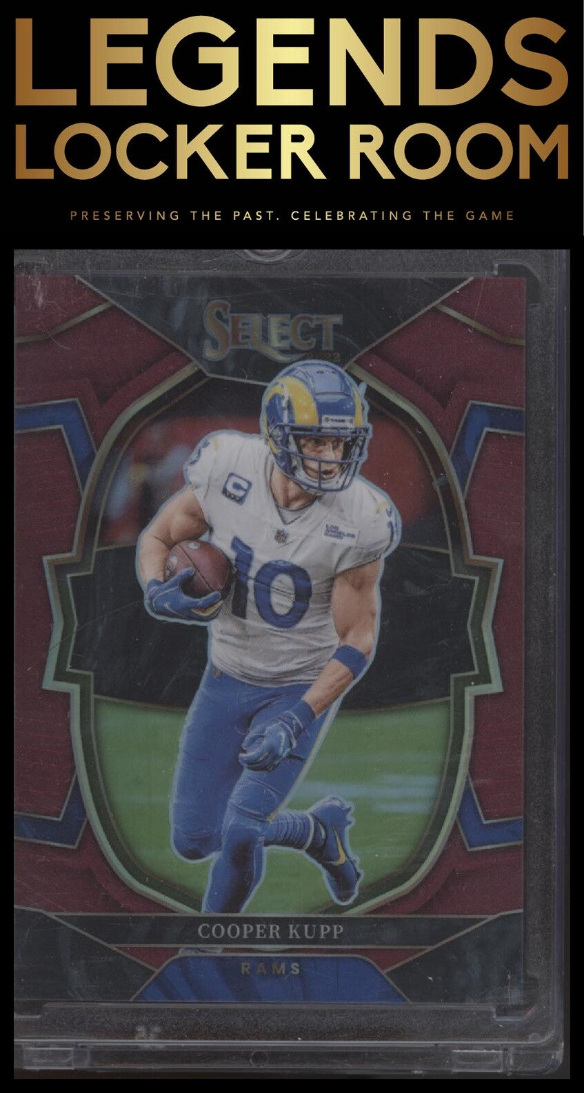 2022 Panini Select #8 Cooper Kupp Maroon Prizm #/149