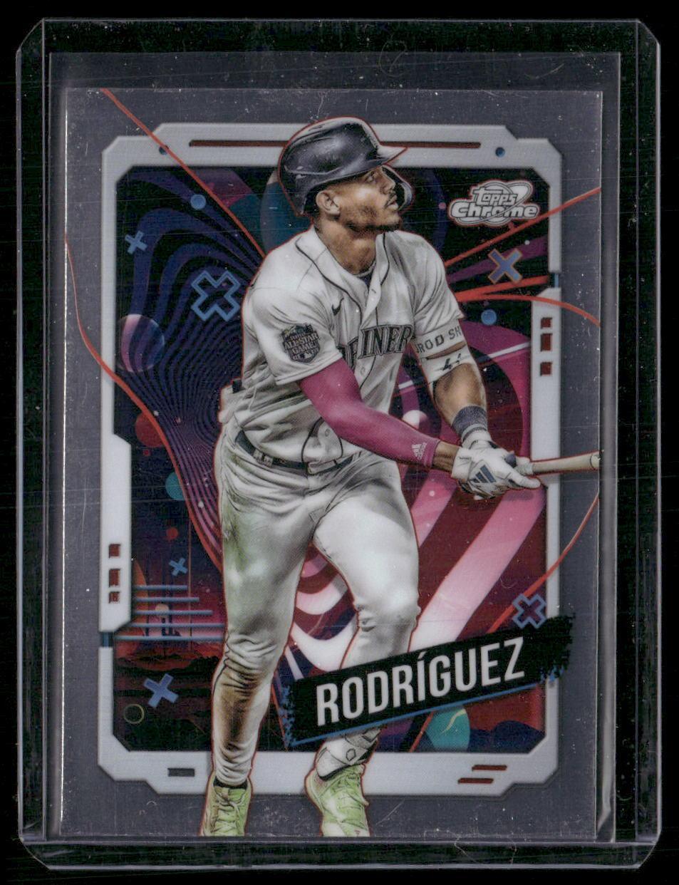 2024 Topps Chrome Cosmic #58 Julio Rodríguez