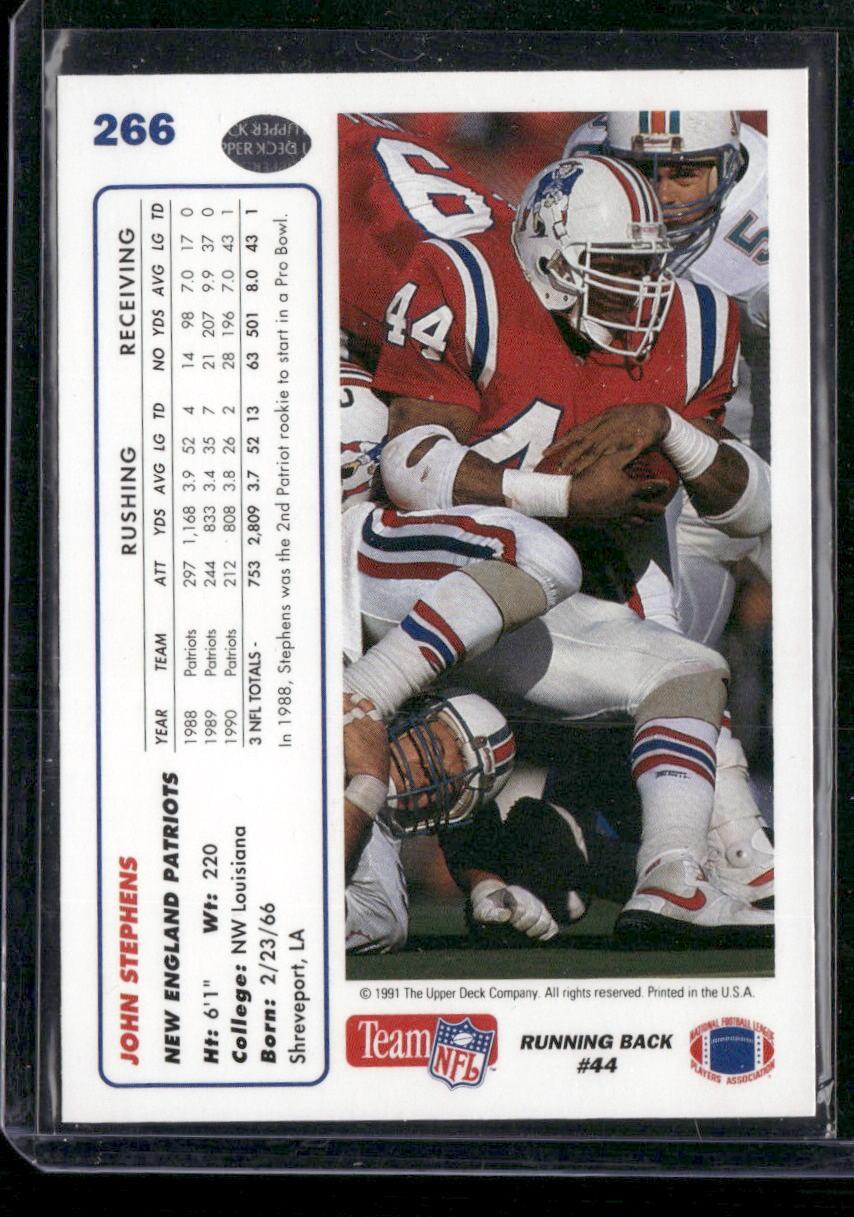 1991 Upper Deck #266 John Stephens