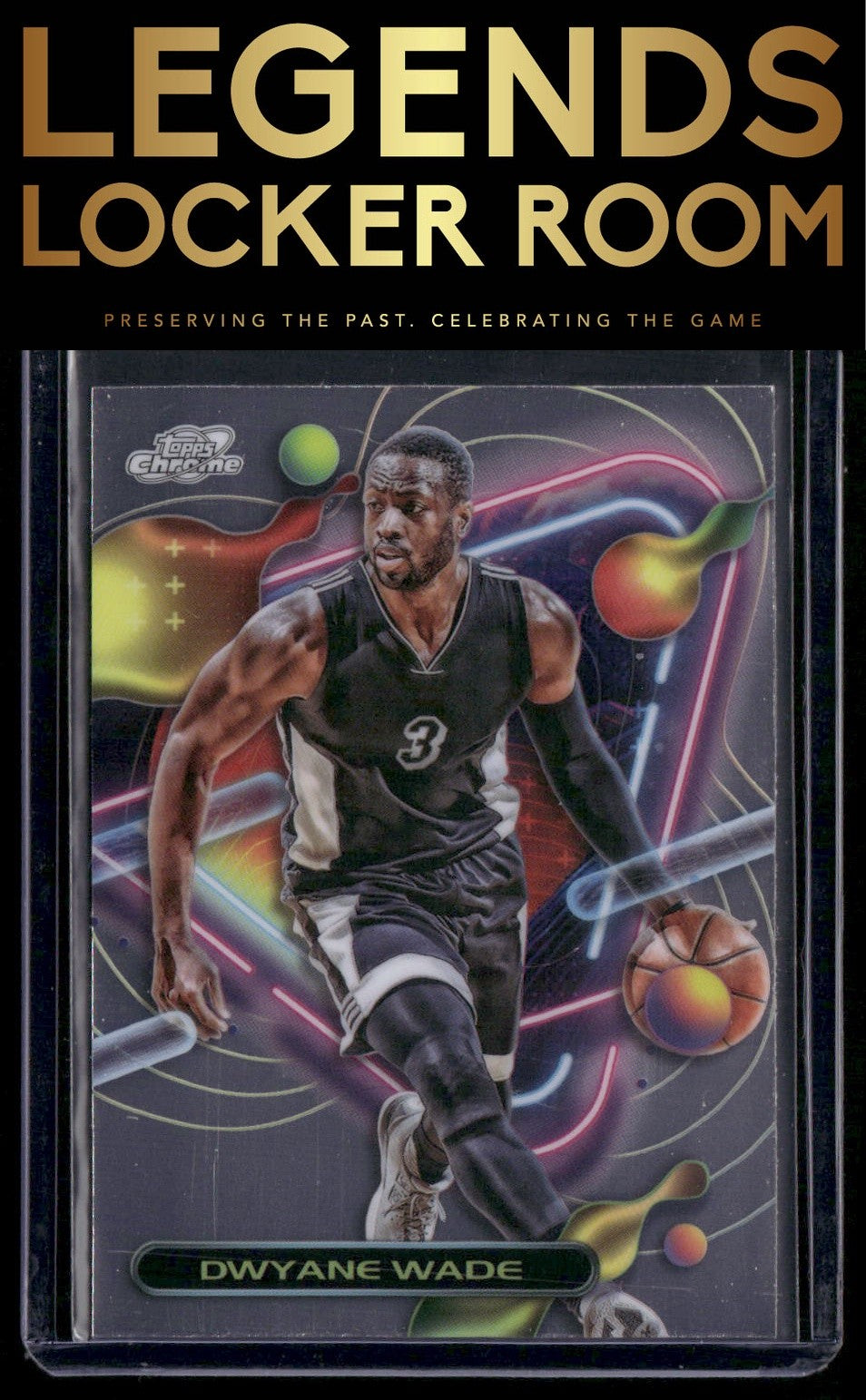 2023-24 Topps Chrome Cosmic #70 Dwyane Wade